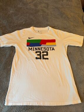 Nike Minnesota Timberwolves City edition tee 32 Towns